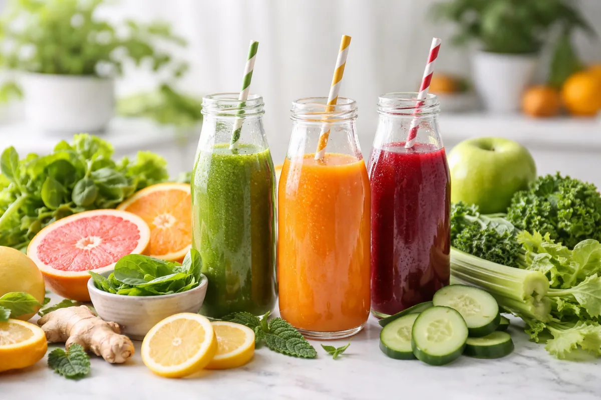 Peut-on réellement détoxifier son corps avec des jus
